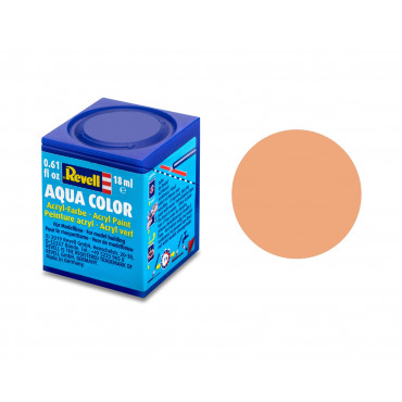 TINTA ACRÍLICA AQUA COLOR SOLÚVEL EM ÁGUA COR DE PELE FOSCO 18ML 35 REVELL REV 36135